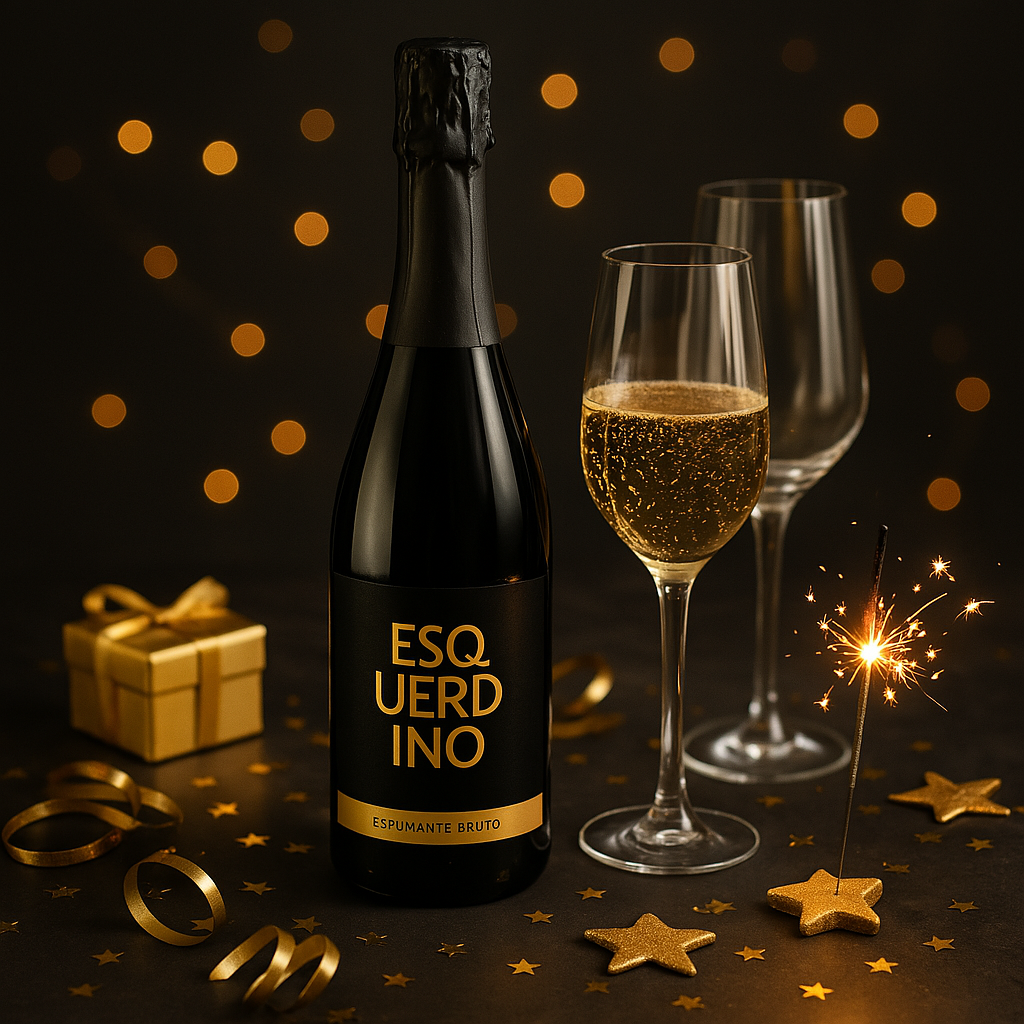 Espumante Esquerdino Branco Bruto