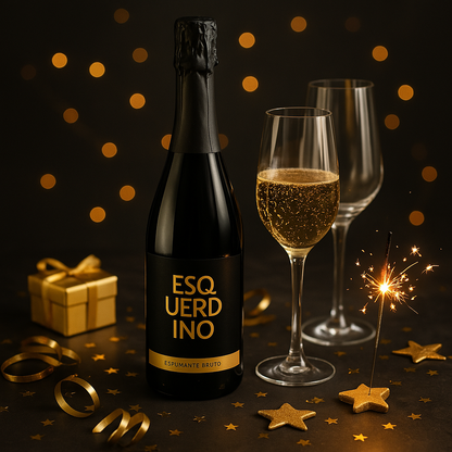 Espumante Esquerdino Branco Bruto